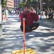 Control vs Acceptance - mans illusion of hovering in the air